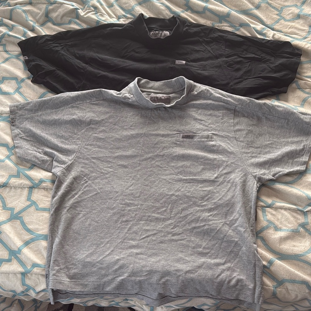 FIGS PRO grey & black smocks size: Large